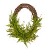 Oval Fern Wreath