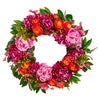 Mixed Pink Floral Wreath