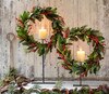 Pine and Holly Wreath- Medium