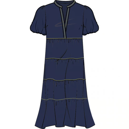 Kinsley Navy Dress