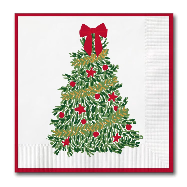 Traditional Tree Napkins