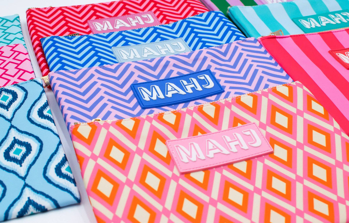 Premium Mahjong Card & Accessory Bag