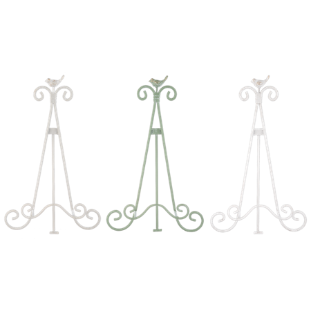 Plate Stand with Bird Finial
