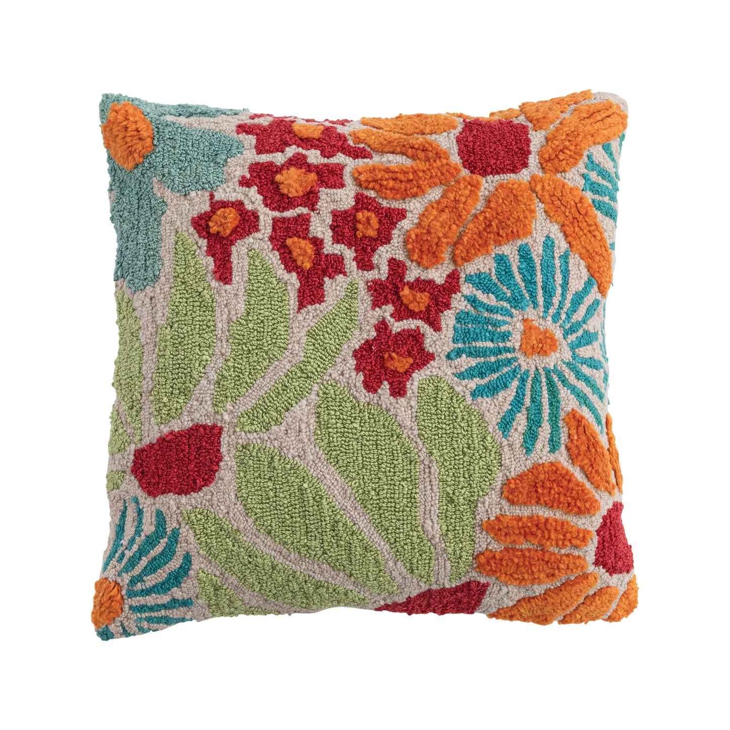 20" Indoor / Outdoor Flower Pillow