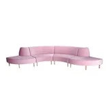 Pink Modular Sofa