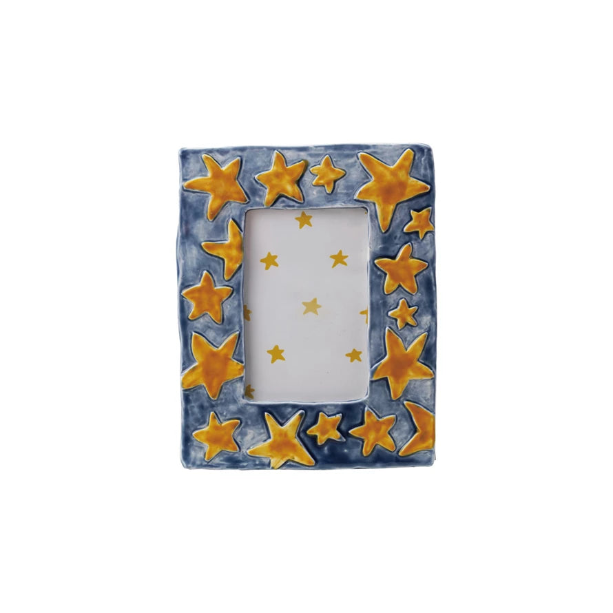 Handmade Photo Frame / Stars