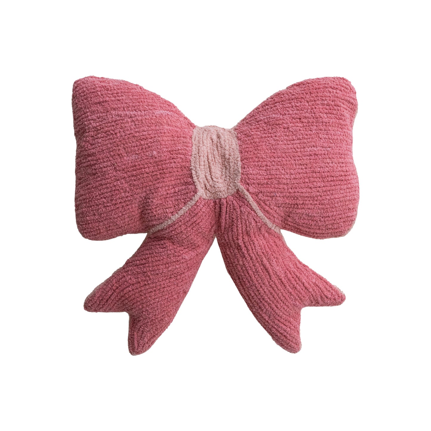 Chenille Bow Pillow