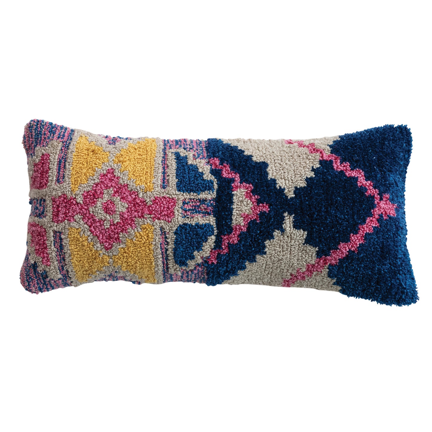 Patterned Indoor/Outdoor Lumbar Pillow