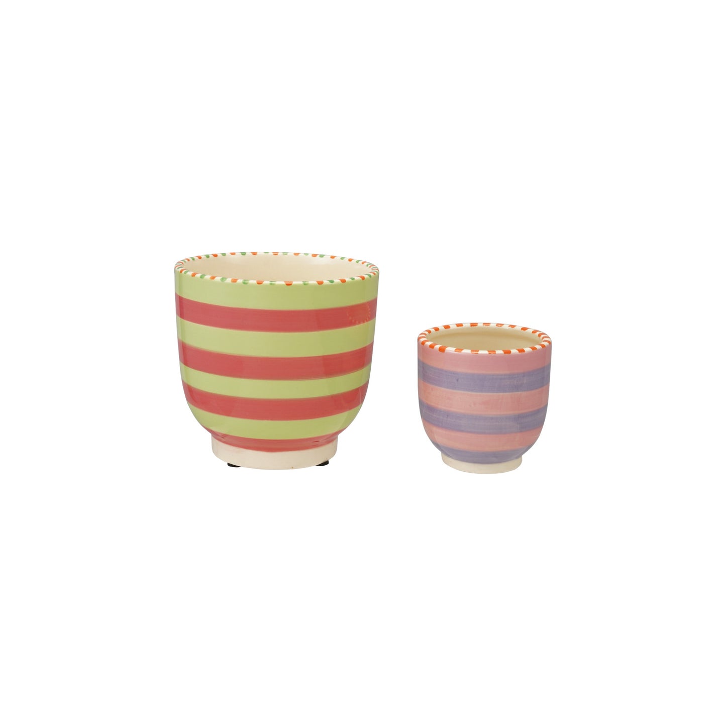 Striped Planter
