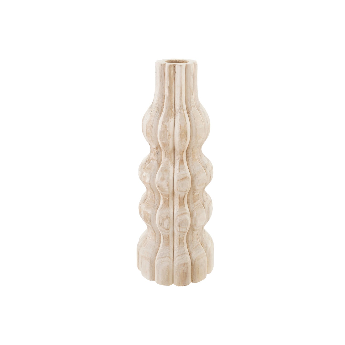 Large Paulownia Wood Vase