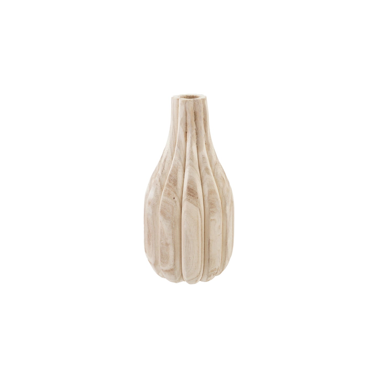 Small Paulownia Wood Vase