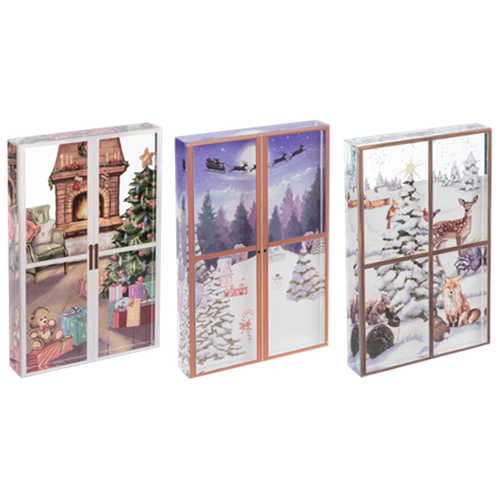 Holiday Glass Block