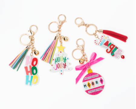 Bright Holiday Keyring
