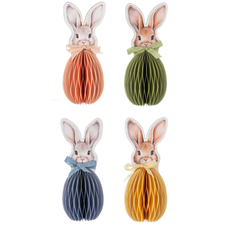 Honeycomb Bunny Figure