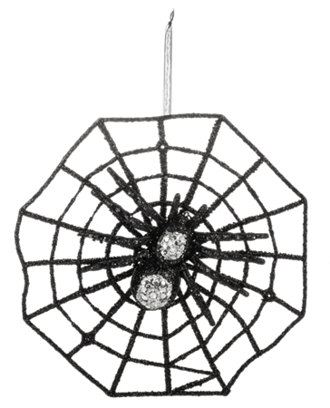 Spider in Web Ornament