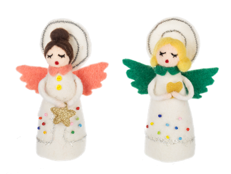 Singing Angel Figurine