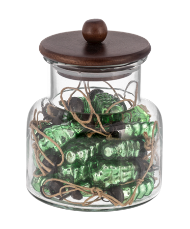 Green Mercury Tree Ornament