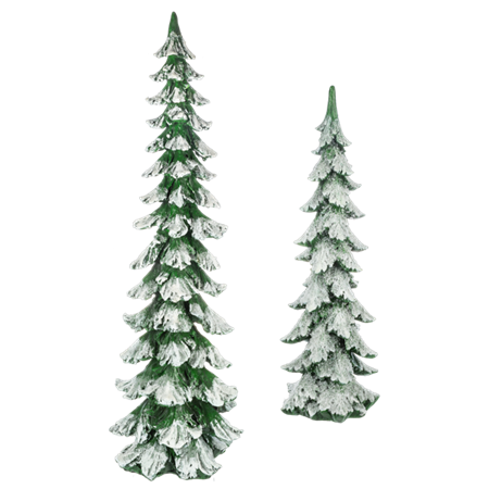 Snowy Pine Tree