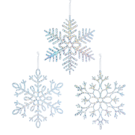 Iridescent Snowflake Ornament