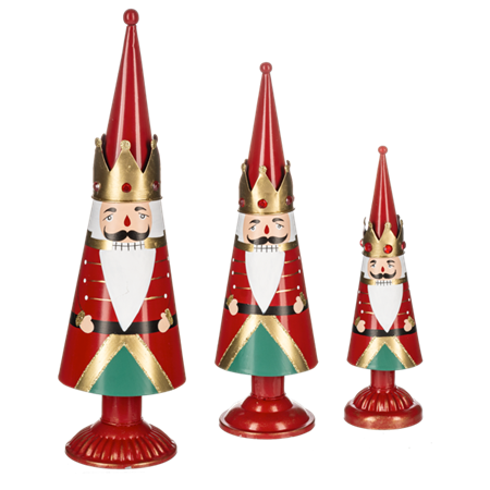 Cone Nutcracker Figurine