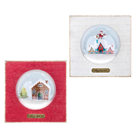 Snow Village Wall Decor