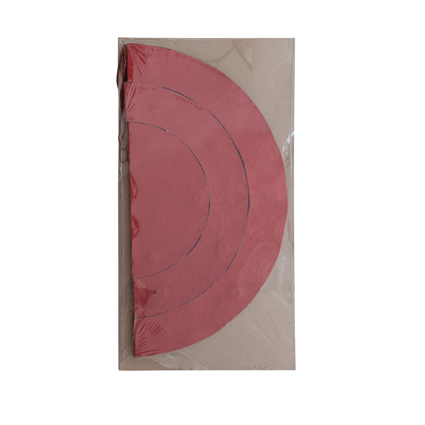 Folding Honeycomb Ball 16"/12"/8" S/3 Red