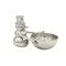 Snowman Holding Bowl