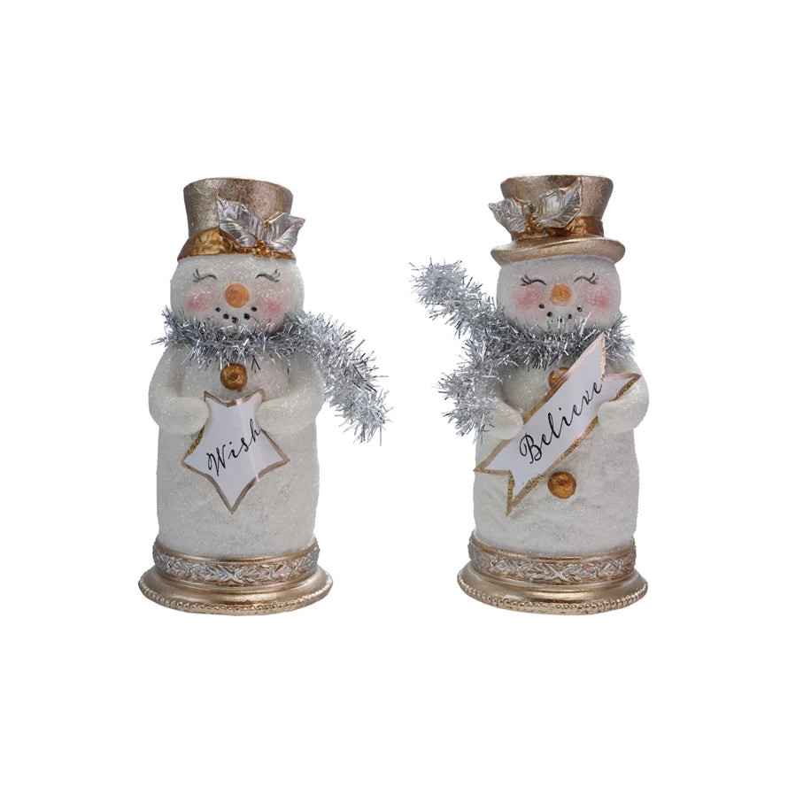 Glitter Snowman