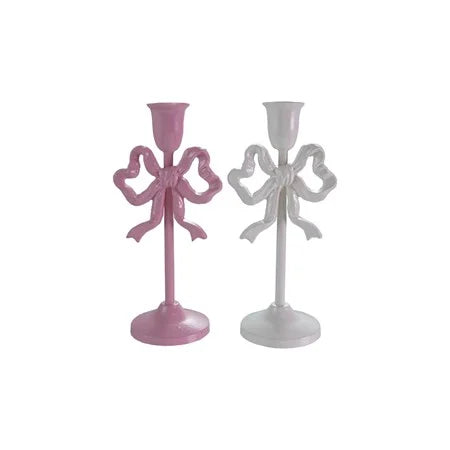 Cast Iron Bow Taper Holder