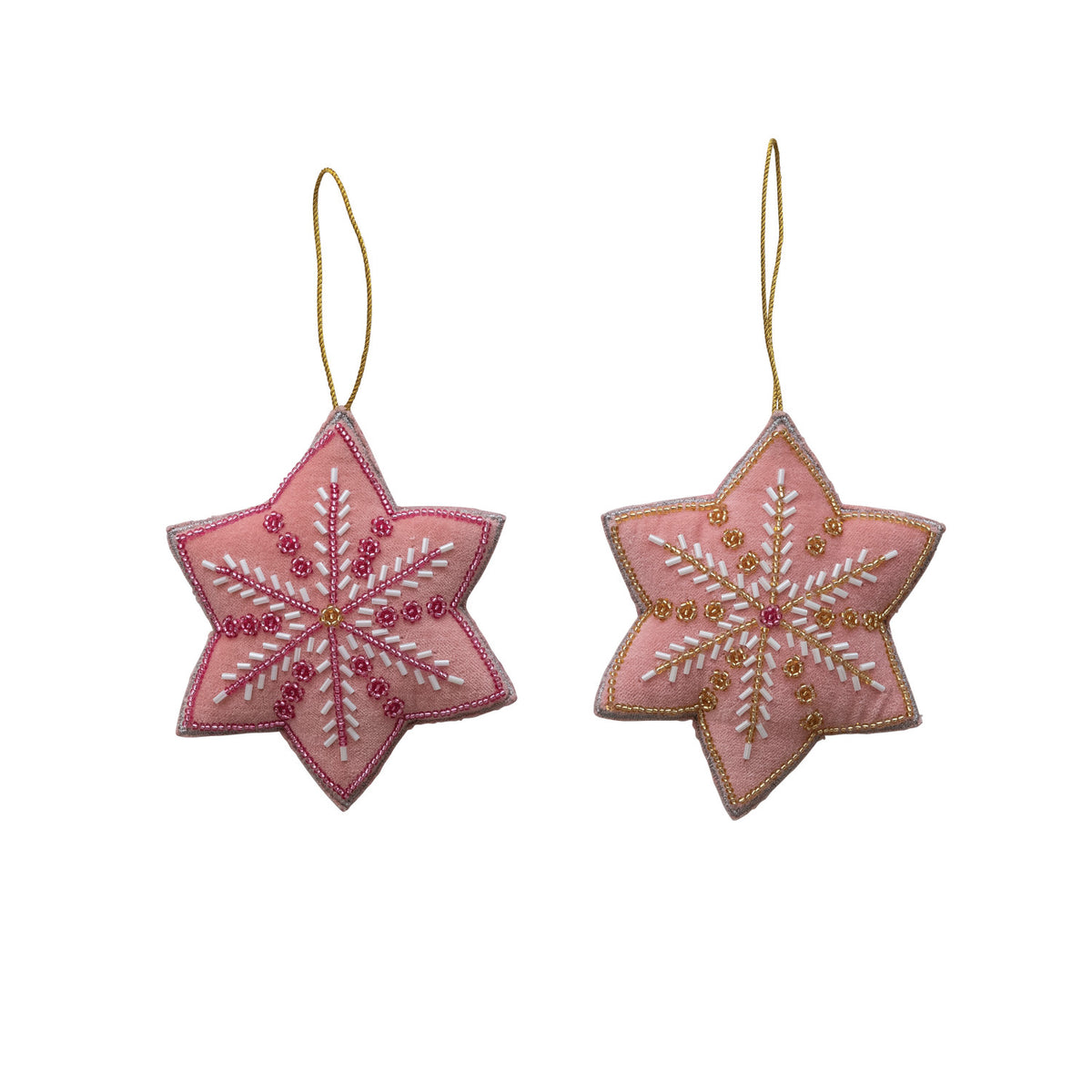 Pink Star Ornament