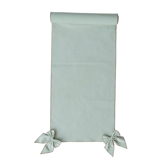 Mint Bow Table Runner