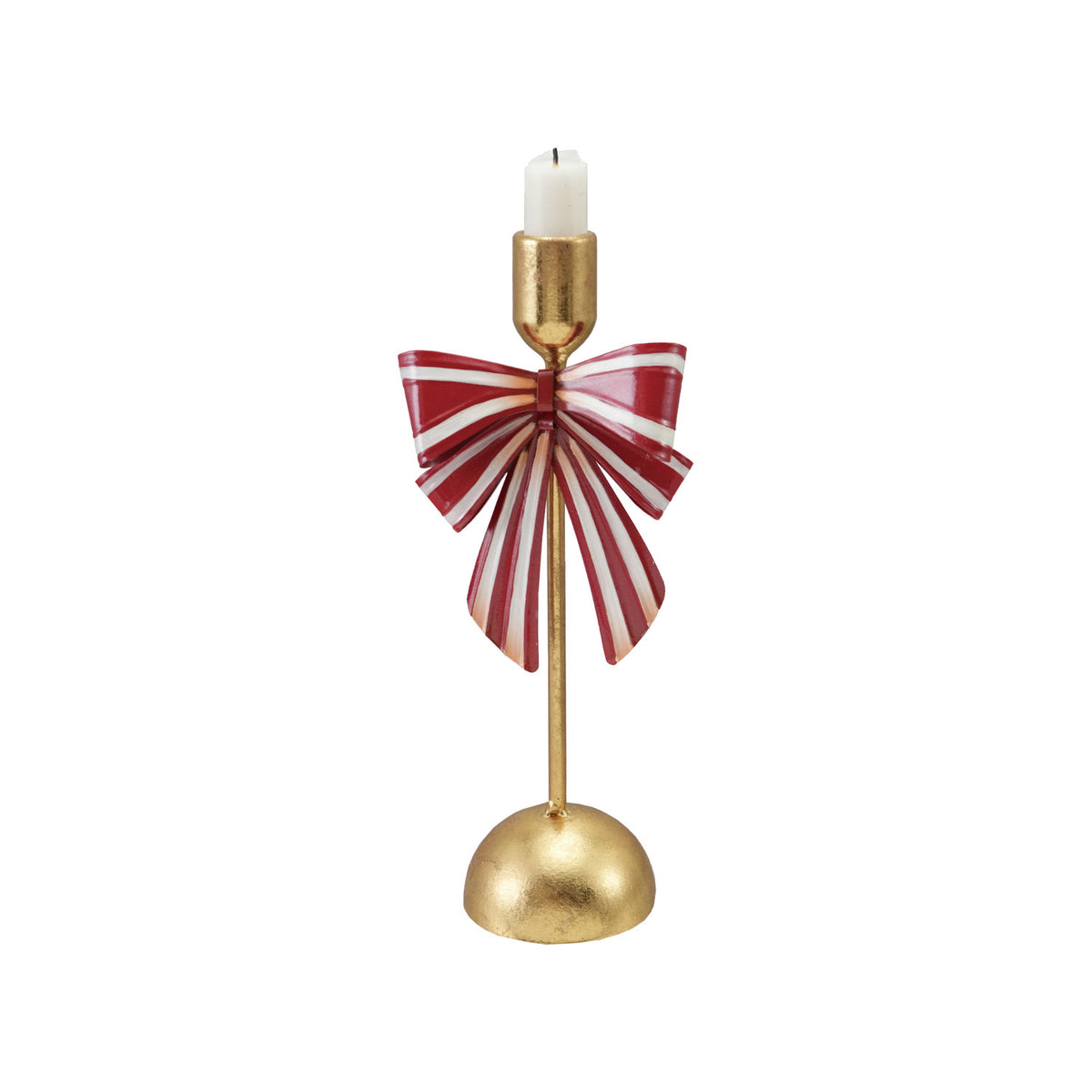 Medium Red Bow Taper Holder