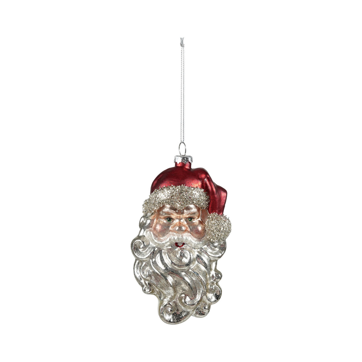 Mercury Santa Ornament